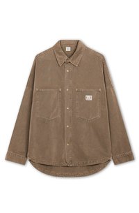 OVERSHIRT MEKNES WASHED UNISEX - Cămașă - brown