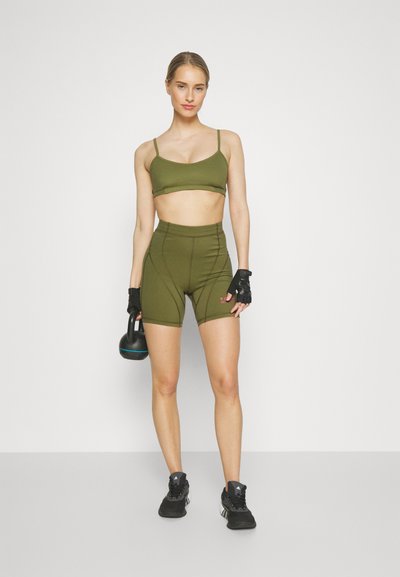 7 DAYS Active PANELLED BIKE SHORTS - Κολάν - capulet olive