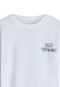 Vans STOMPER - Triko s potiskem - white