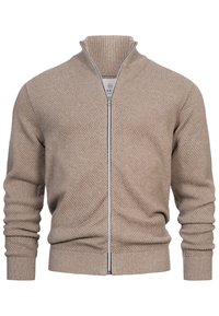 ERIK ZIP - Cardigan - beige mix