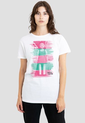 SQUID GAME YOUNGHEE LIGHT - Print T-shirt - white