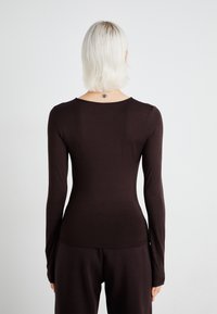 Gina Tricot SOFT TOUCH CREW NECK TOP - Ilgarankovis viršutinės dalies drabužis - java