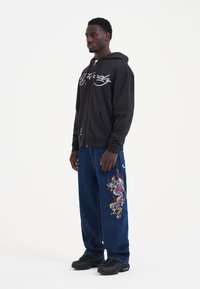 Ed Hardy LOVE KILLS SLOWLY - Felpa con zip - black
