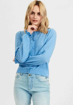 NUASRA - Vest - della robbia blue