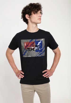 Print T-shirt - black