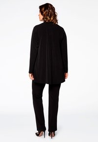 YOEK LONG SLEEVES - Strickjacke - black