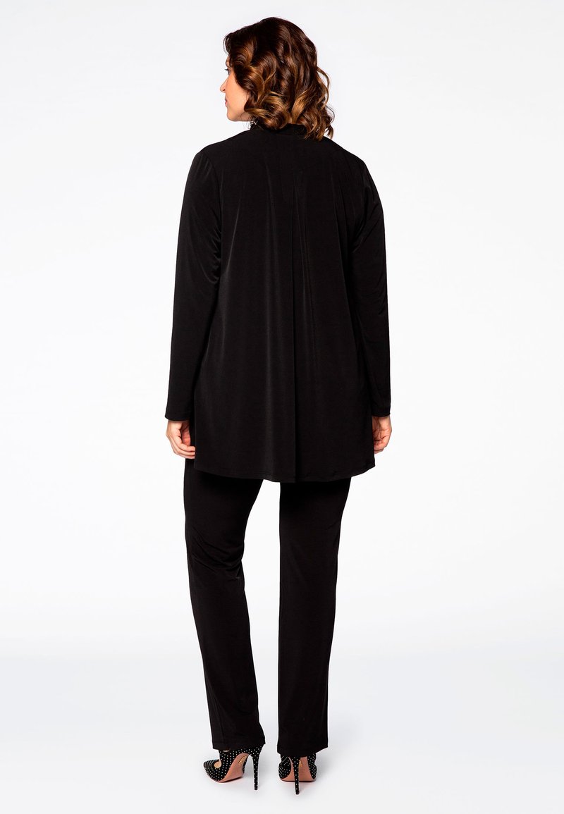Damen Strickjacken | Yoek LONG SLEEVES Strickjacke black/schwarz - MM02369 Damen Strickjacken | Yoek LONG SLEEVES Strickjacke black/schwarz - MM02369