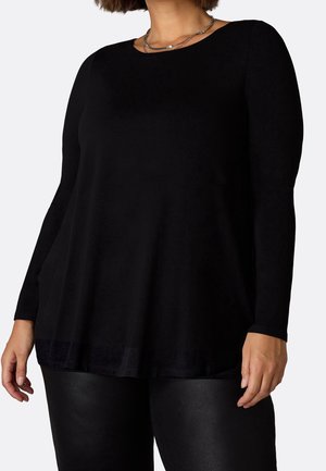 T-shirt à manches longues - black