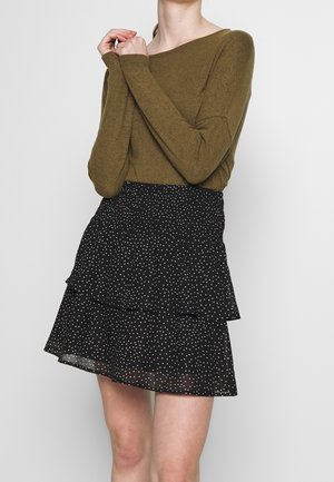 Neule - mottled green