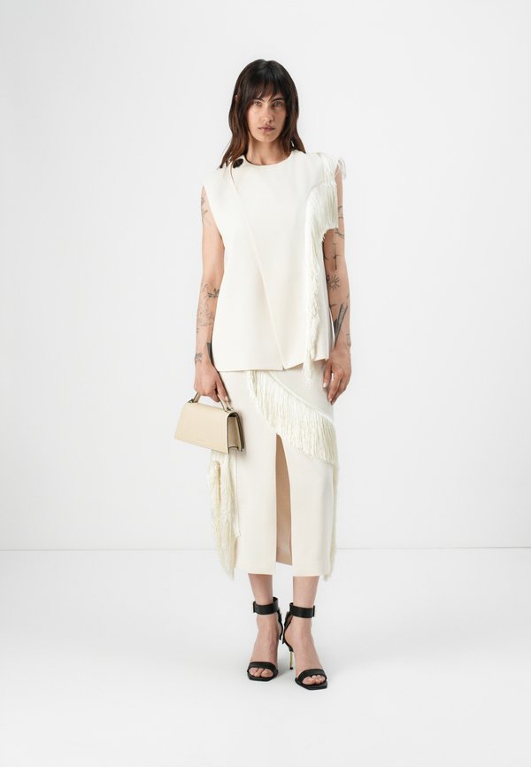 LEVY CLASSIC GABARDINE - Top - ivory shade3