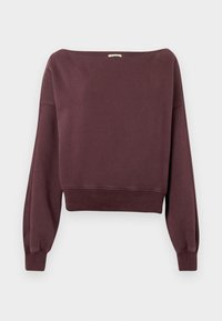 ESSENTIAL SUNDAY SHRUNKEN SLASH  - Sweatshirt - bordeaux
