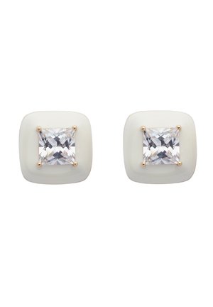 CAROLINE - Orecchini - white, yellow gold
