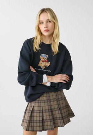 Stradivarius Sweatshirt - dark blue
