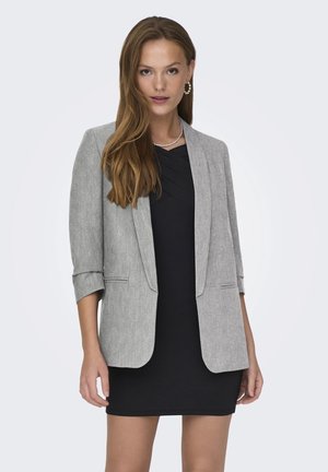 ONLELLY 3/4 LIFE - Short coat - light grey melange