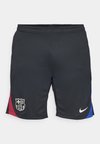 FC BARCELONA STRIKE SHORT - Klub merchandise - black/noble red/light orewood burn