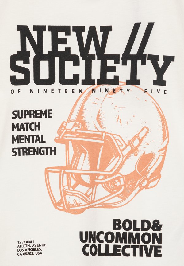 OSJSOCIETY LIFE PRINTED TEE  - Print T-shirt - tofu2