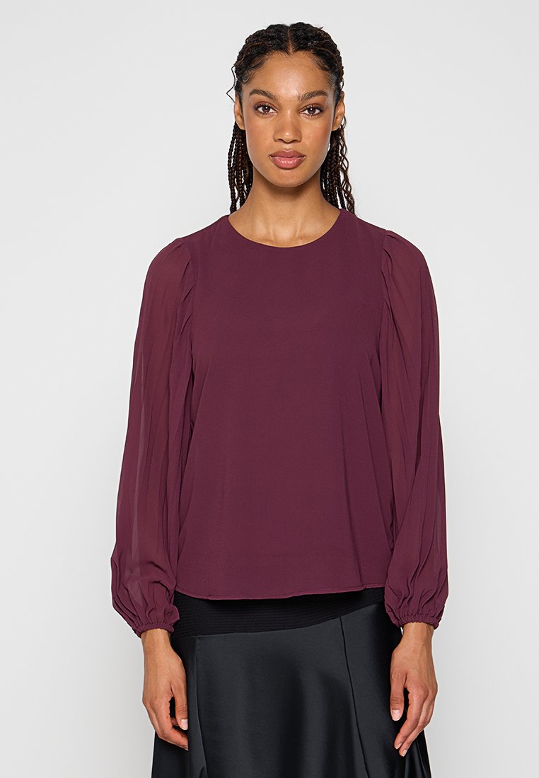 Vero Moda Blouse bordeauxrood