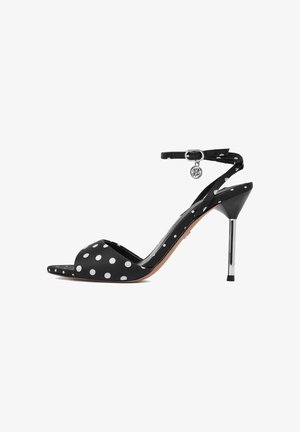 Nine West, NINE WEST HEELS WOMEN'S BLACK 5906751938041 - Højhælede sandaletter / Højhælede sandaler - black