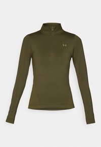 VANISH SEAMLESS 1/4 ZIP - Pitkähihainen paita - expedition green/canteen green