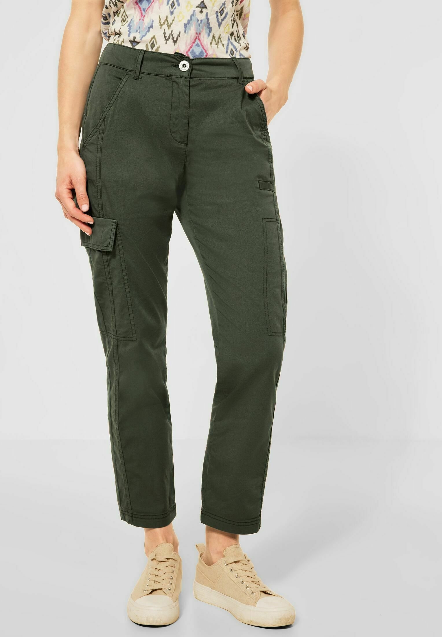 Cecil CASUAL FIT - Cargo trousers 