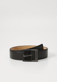 CLASSIC BUCKLE BELT - Cinturón de vestir - black/matte gunmetal