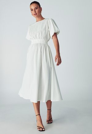 WILLA PEN - Denní šaty - white