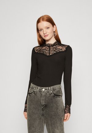 YASBLACE - Long sleeved top - black