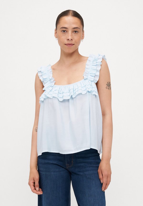 VMCLARA FRILL  - Top - ice water