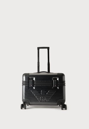 Emporio Armani, TROLLEY - Βαλίτσα με ρόδες - gunmetal