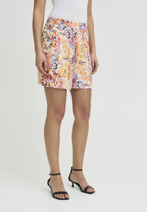 IHMARRAKECH - Shorts - geranium multi ikat aop4