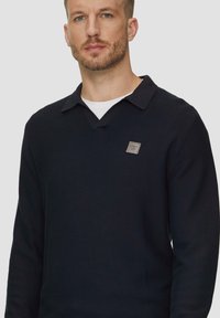 s.Oliver MIT UND GARMENT DYE - Poloshirt - navy