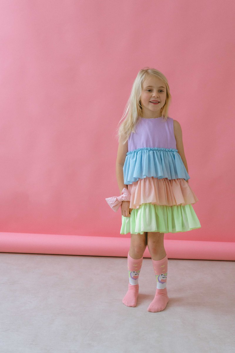 WAUW CAPOW ROSALEE RAINBOW DRESS - Robe de jour - multicoloured