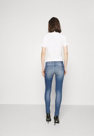 Skinny-Farkut - blue denim
