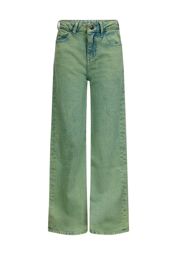 JUDY - Flared Jeans - soft apple