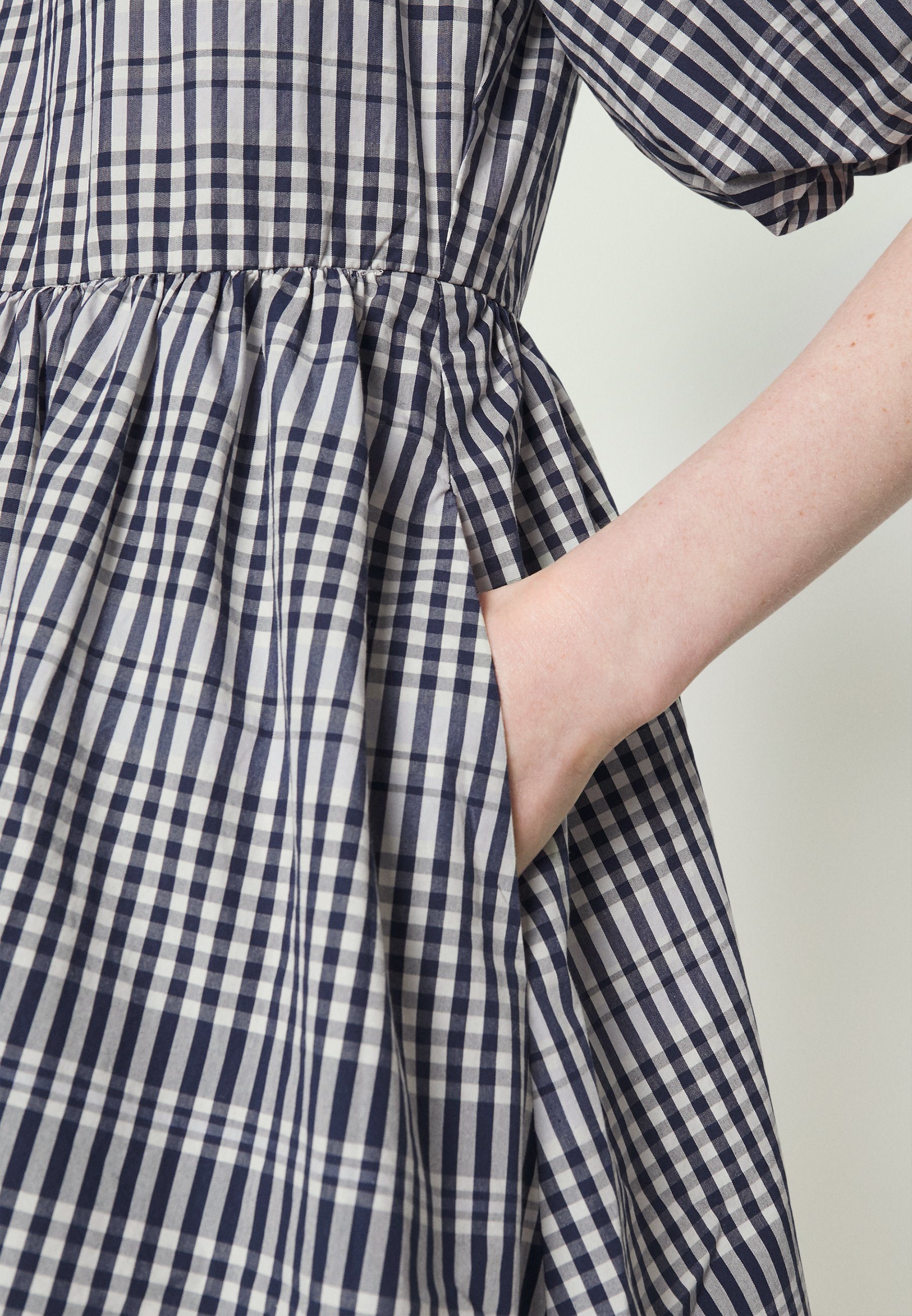 Madewell MINI PUFF SLEEVE RETRO DRESS 