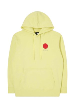 Felpa con cappuccio - giallo