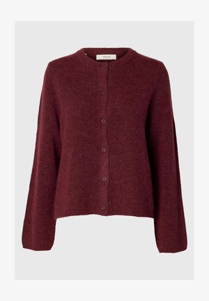 Selected, SLFLULU - Strickjacke - tawny port