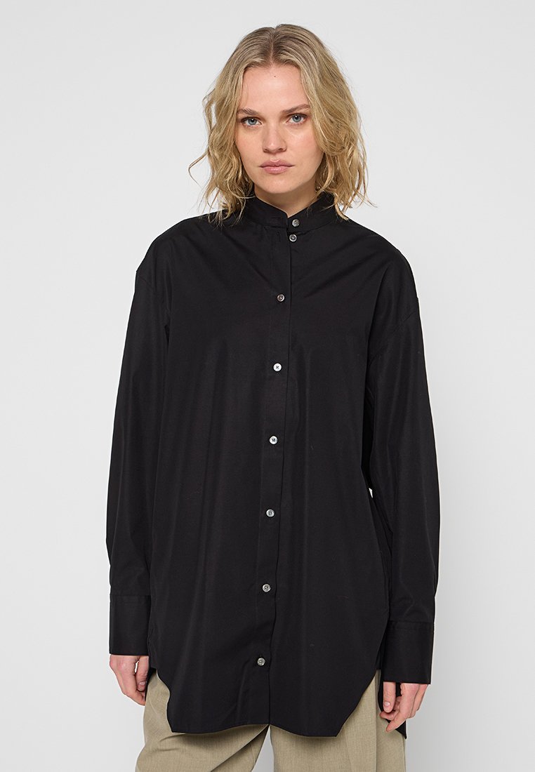 Boss Overhemdblouse zwart Boss Overhemdblouse zwart