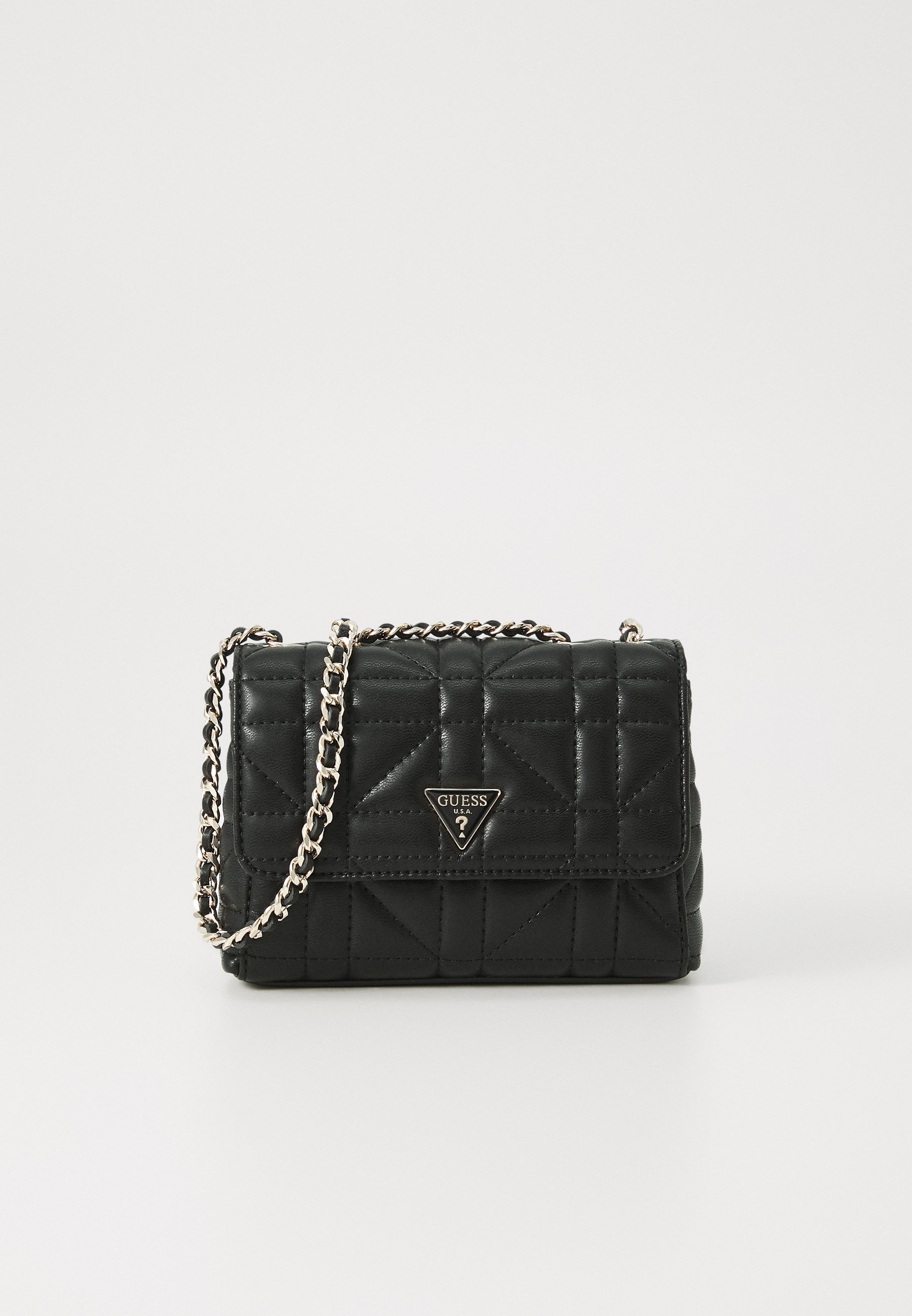 ショルダーバッグ・ポシェット Guess EDITAEDITA Quilted Mini Crossbody Flap Bag HP1A3A34 GUESS cross body bag Edita Mini Convertible Crossbody Flap
