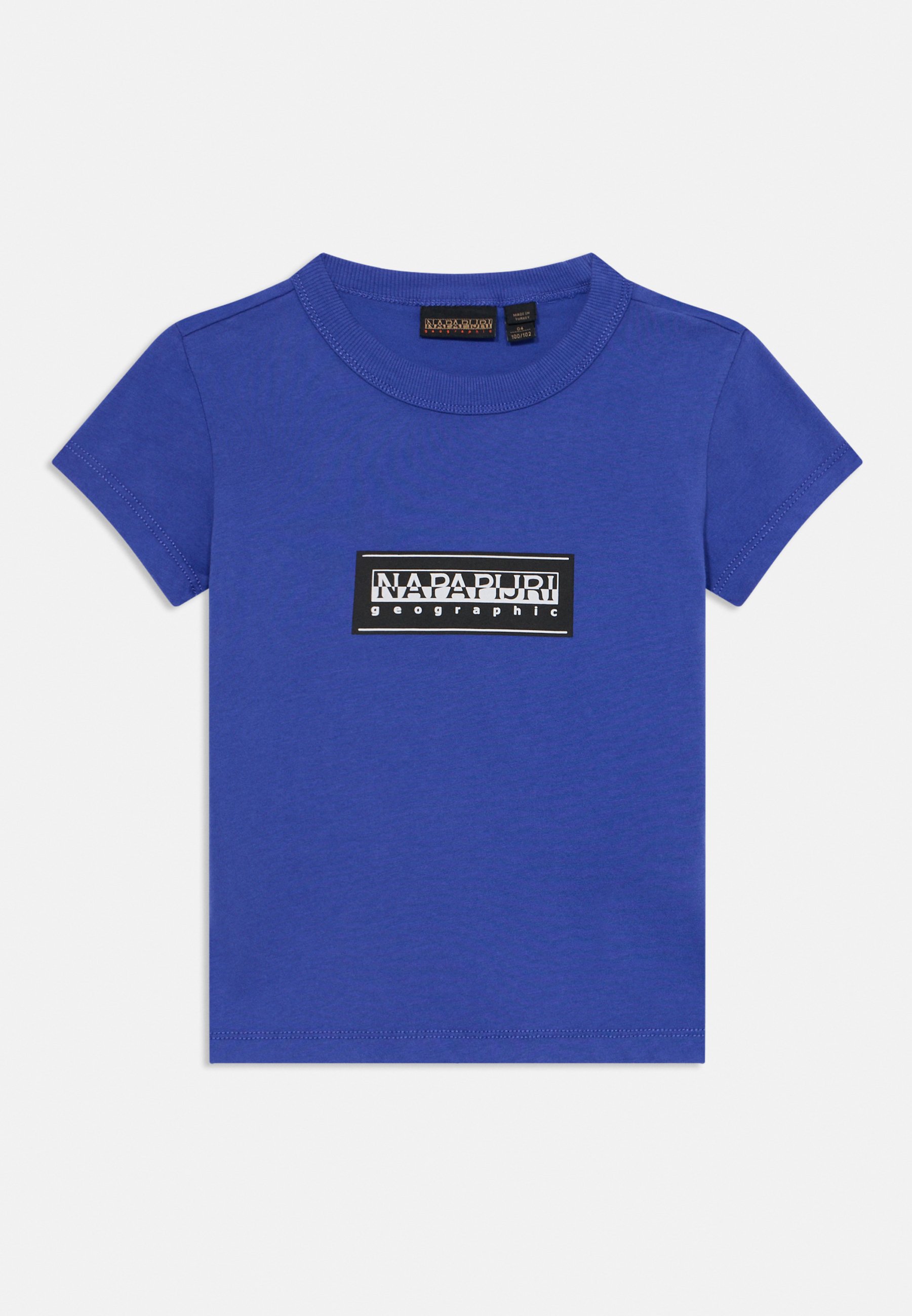 Napapijri CHAMOIS UNISEX T-shirt con stampa royal blue/blu