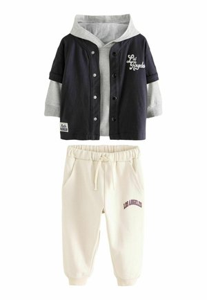 Next VARSITY  SET  - Trainingsanzug - black white