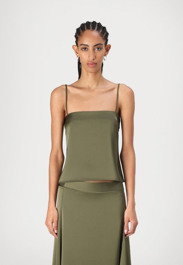 VRENI - Top - olive night