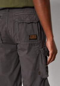 Alpha Industries JET - Šortky - vintage grey