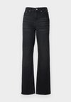 HIGH RISE - Džínsy s rovným strihom - denim black