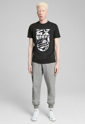 THE HOOPER BASKETBALL - Tričko s potlačou - black