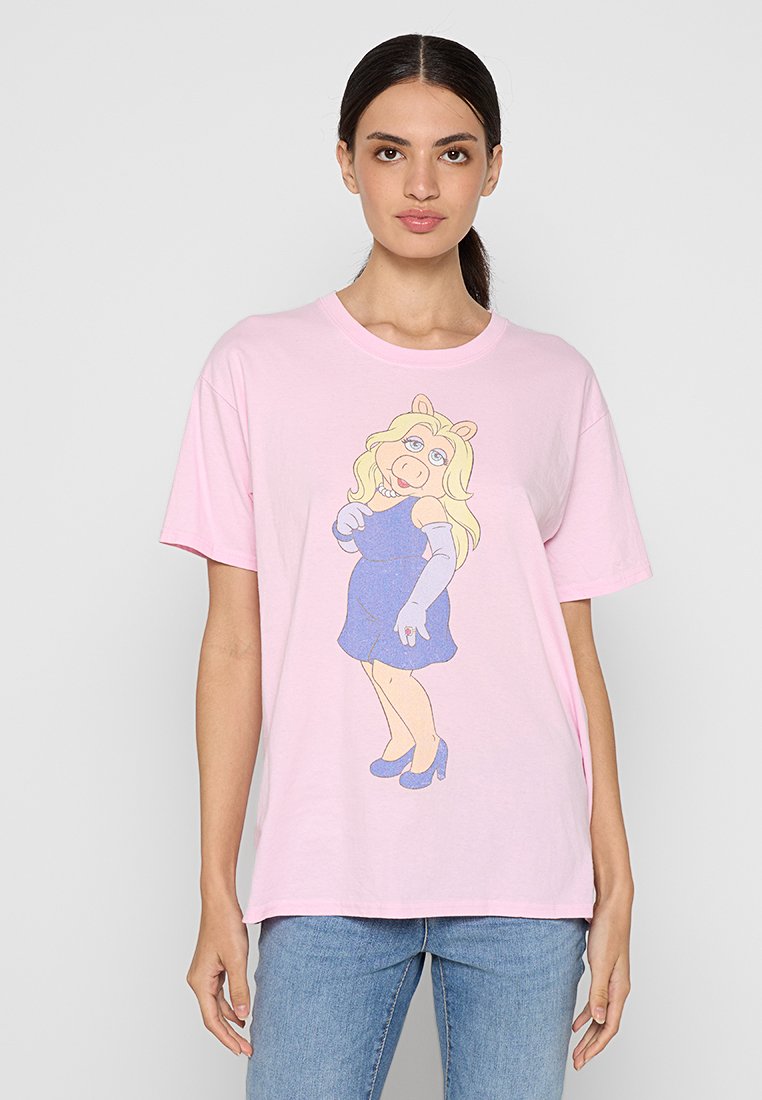 Disney T-shirt print roze Disney T-shirt print roze