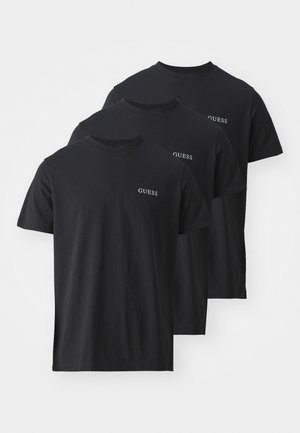 TEE 3 PACK - Pyjamasoverdel - jet black