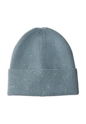 MIT PAILLETTEN - Huer - blau