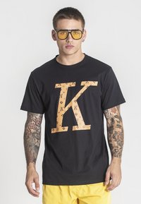 CHOKO - Tričko s potlačou - black