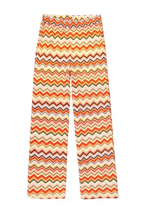 Pantalon classique - manderin red